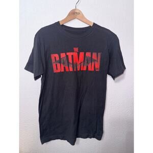 The Batman T-Shirt Size Medium - DC Comics Movie Graphic Tee Black